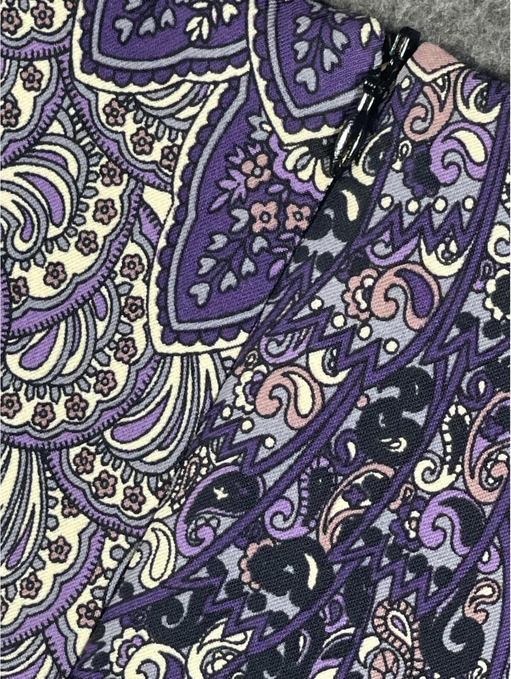 Connected Women's Sleeveless Shift Dress With Peacock Pattern - Size 10 - Picture 6 of 7
